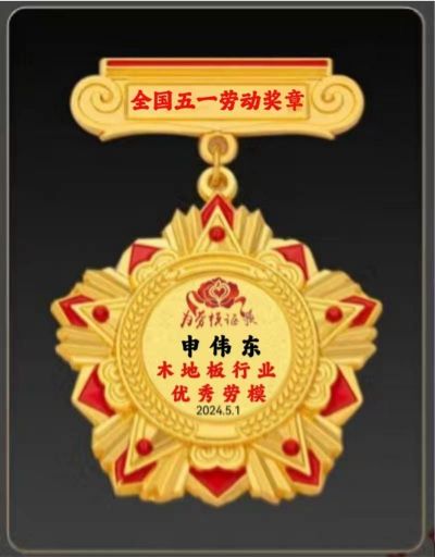 木地板優秀行業優秀勞模——申偉東